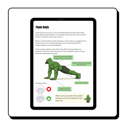 Beginner To Pro Push-Up Blueprint (DIGITAL)